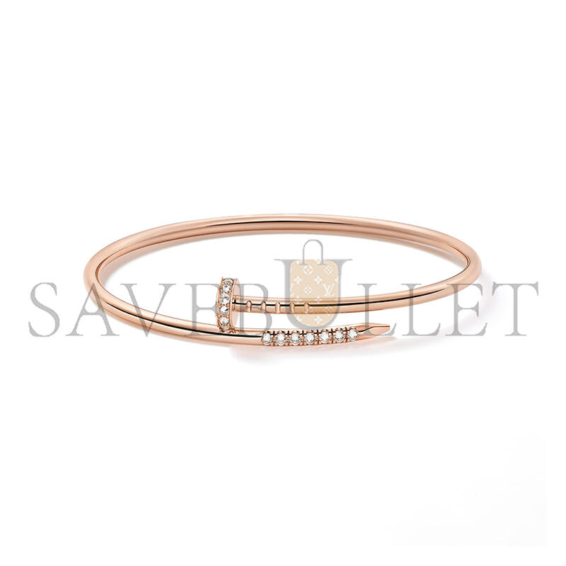 ca*t1er juste un clou bracelet, small model reverse-set D1am0nds crb6091317
